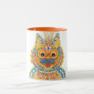 A Wide Eyed Cat, Louis Wain Mugg