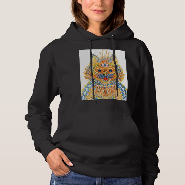 A Wide Eyed Cat, Louis Wain T Shirt (Framsida)