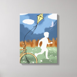 A Wing Ahead II – Childhood Freedom & Play Canvastryck