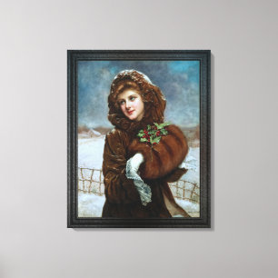 A Winter Beauty av Francois Martin-Kavel Canvastryck