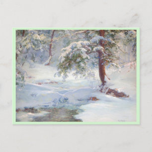 A Winter Idyll Helg Vykort