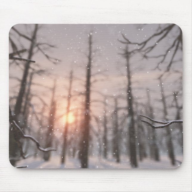 A Winter Night's Dream Mousepad Musmatta (Framsidan)