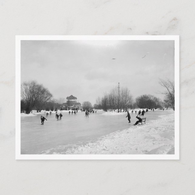 A Winter Sport Vykort (Framsida)