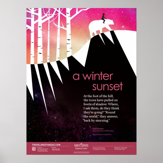 A Winter Sunset Poster (Framsidan)