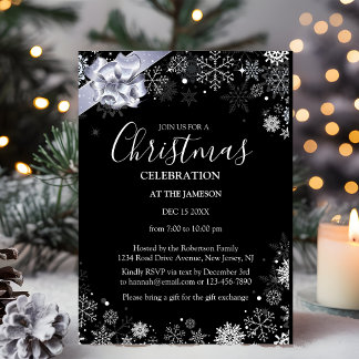 A Winter Wonderland: Join Us for a Festive Christm Julkort