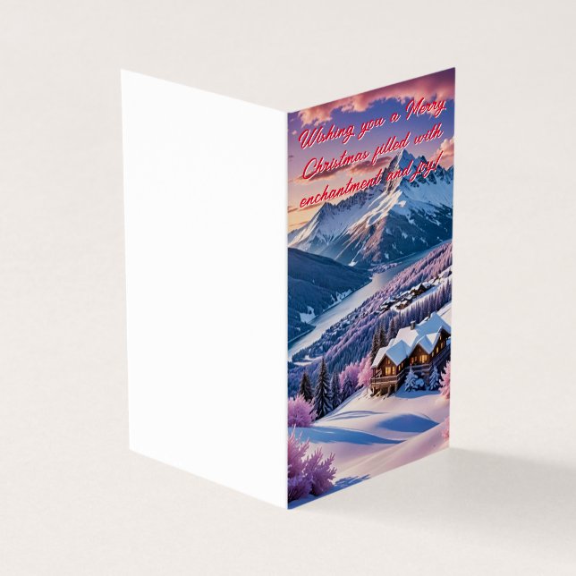 A Winter Wonderland Kort (Utsida)