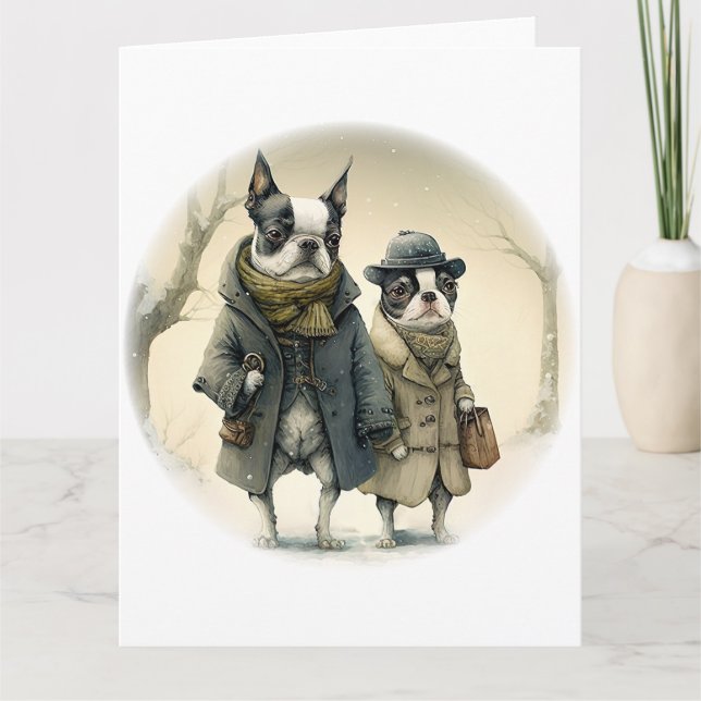 A Winters Walk Kort (Framsida)