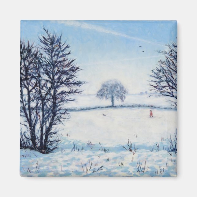 A Winters Walk Magnet (Framsidan)