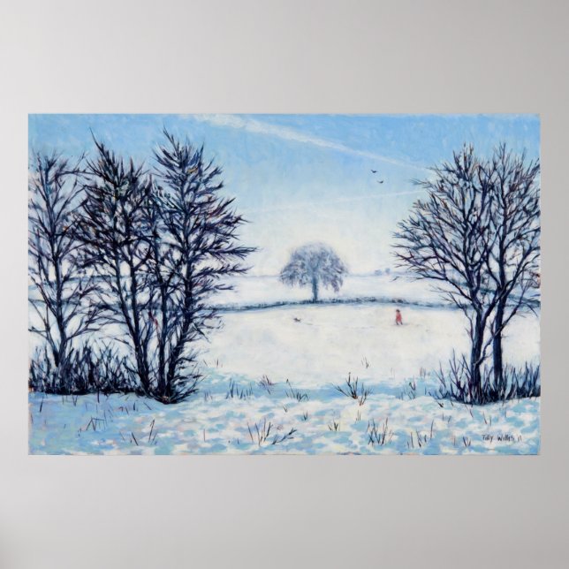 A Winters Walk Poster (Framsidan)