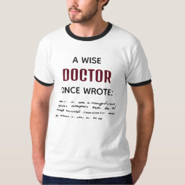 A Wise Doktor Gång Wrote Funny Novelty T Shirt