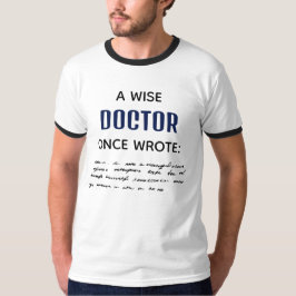 A Wise Doktor Gång Wrote Funny Novelty T Shirt