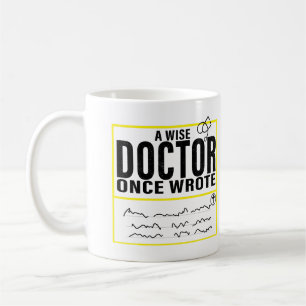 A Wise Doktor Gång Wrote Meme Funny Doktor Kaffemugg