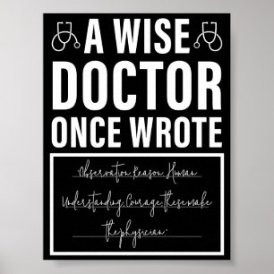 A Wise Doktor Gång Wrote Meme Funny Doktor Poster