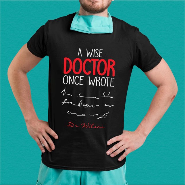 A Wise Doktor Gång Wrote Meme Funny Doktor T Shirt (Skapare uppladdad)