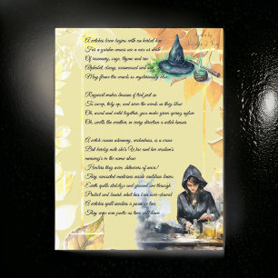 A Witch Dikt Vykort