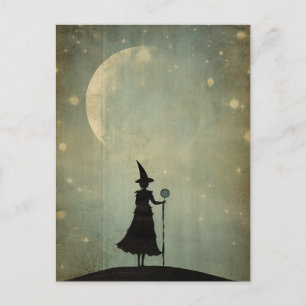 A Witch Vykort
