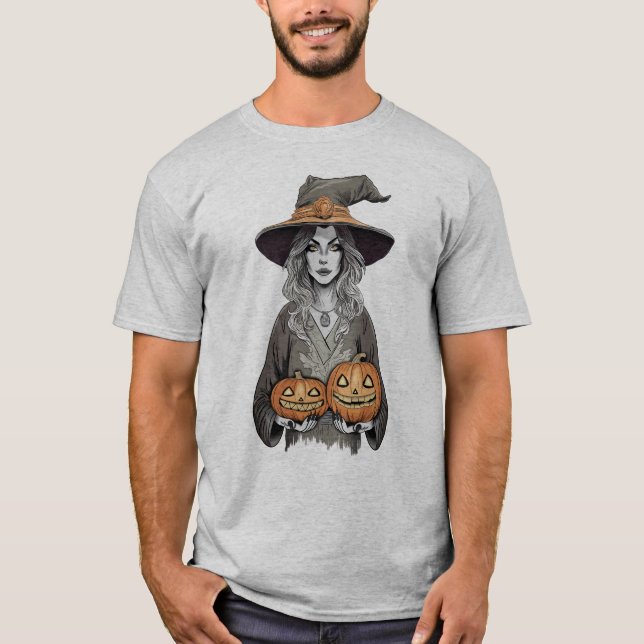 A witch's love t shirt (Framsida)