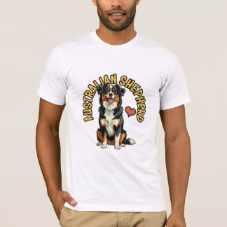 A Witty Spirit: Australian shepherd T-Shirt