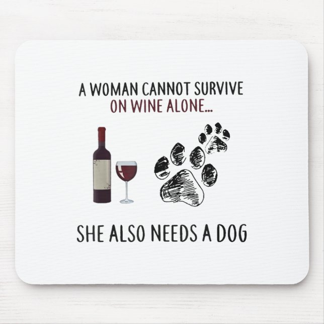 A Woman Cannot Survive On Wine Alone She Also Need Musmatta (Framsidan)