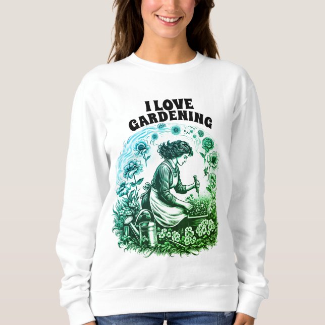 A Womans Garden T Shirt (Framsida)