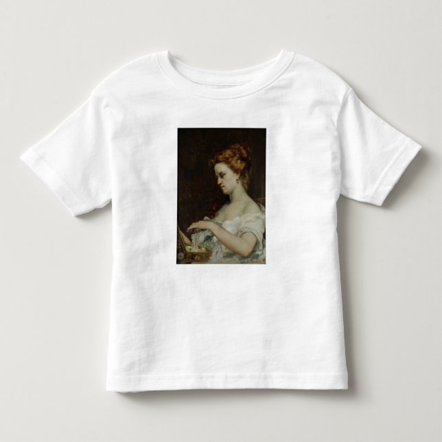 A Women with Jewelry, 1867 T Shirt (Framsida)