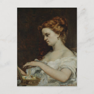 A Women with Jewelry, 1867 Vykort
