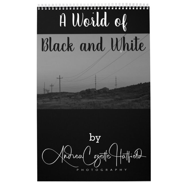A World of Black and White Kalender (Omslag)