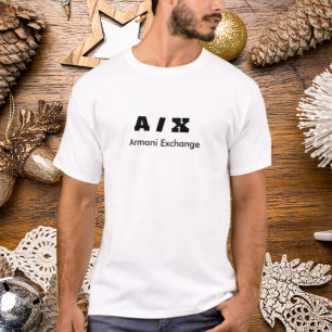 A/X Armani Exchange klassisk logotyp t-shirt