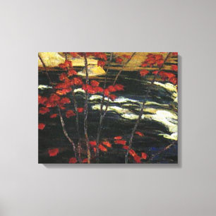 A. Y. Jackson - Red Maple Canvastryck