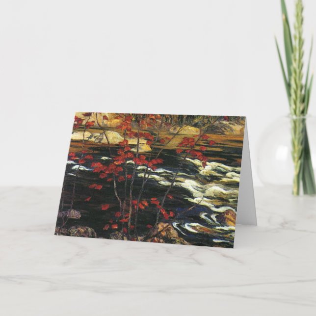 A. Y. Jackson - Red Maple Kort (Framsida)