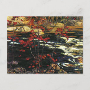 A. Y. Jackson - Red Maple Vykort