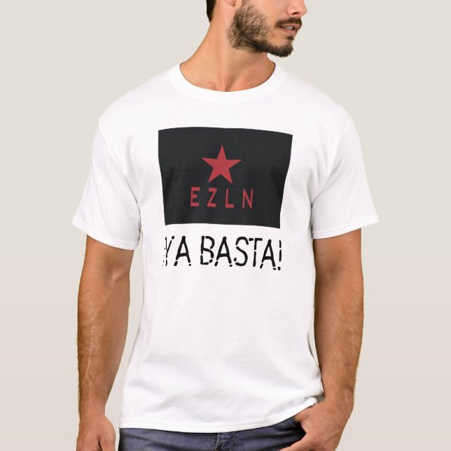 Â-¡ YA BASTA! TRÖJA (Framsida)
