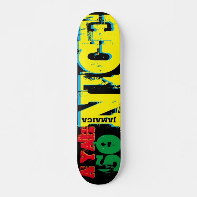 A YAH SO NICE 7 3/4-tums Skateboard Deck (Framsida)