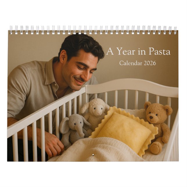 A Year in Pasta: Italy’s Carb-Fueled Dreams Kalender (Omslag)