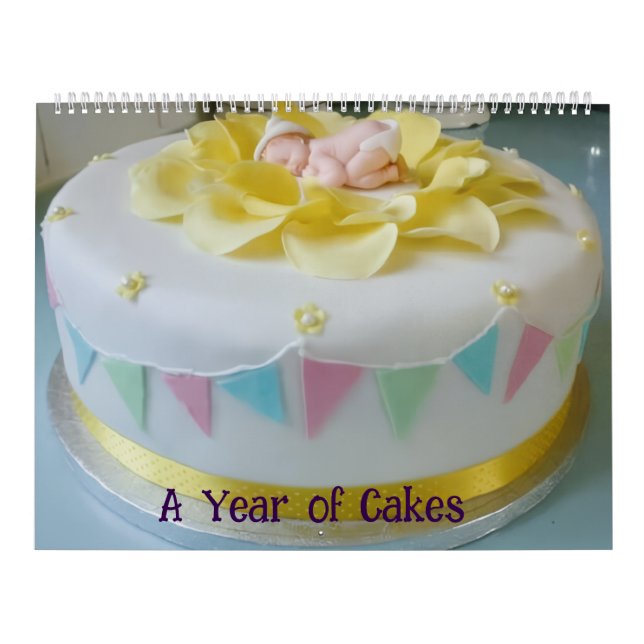 A Year of Cakes  Kalender (Omslag)