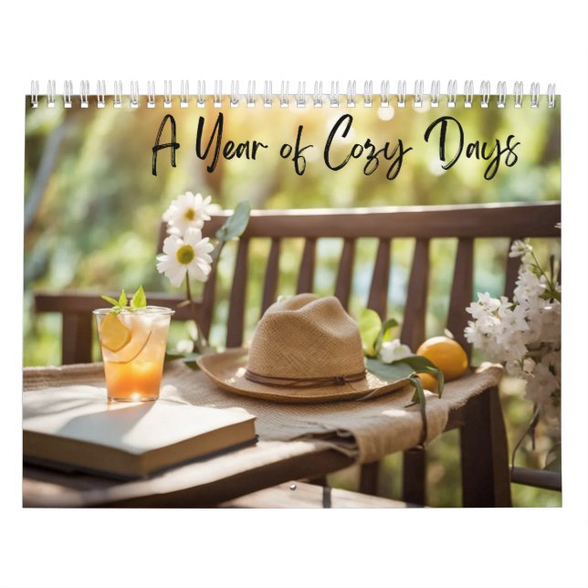 A Year of Cozy Days Kalender (Omslag)