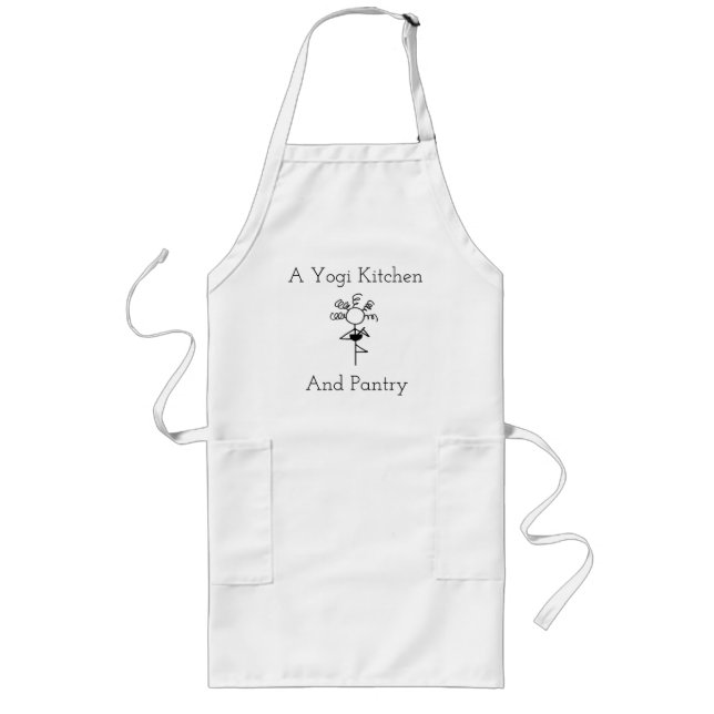 A Yogi Kitchen Long Apron Långt Förkläde (Framsidan)