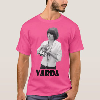 A Young Agnes Varda (med Namn) T Shirt