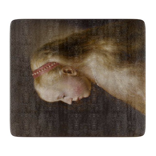 A Young Blonde Girl (av Jan Lievens) (Framsidan)