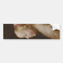 A Young Blonde Girl (av Jan Lievens) Bildekal