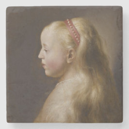 A Young Blonde Girl (av Jan Lievens) Stenunderlägg