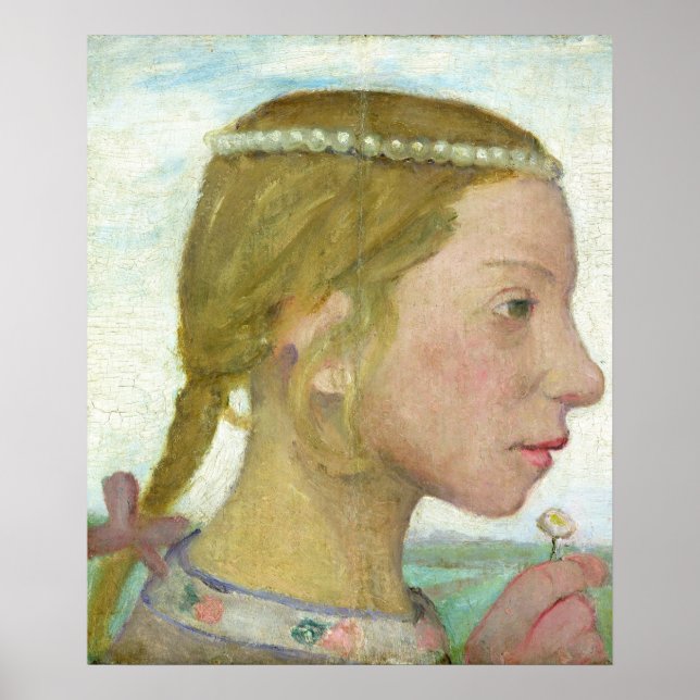 A Young Girl Poster (Framsidan)