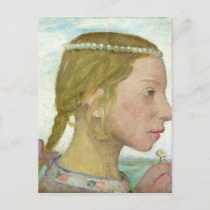 A Young Girl Vykort