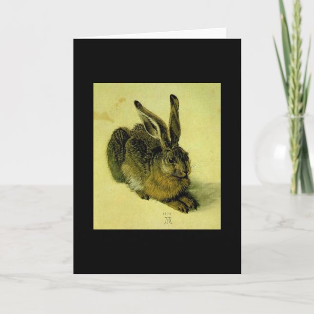 A Young Hare Kort (Framsida)