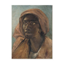 A Young Negro Woman av Theodore Gericault