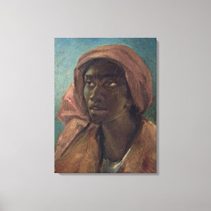 A Young Negro Woman Canvastryck