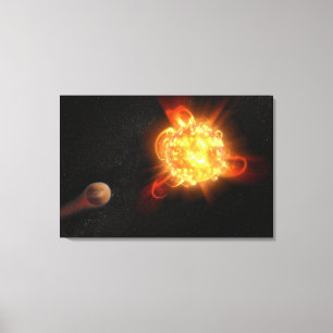 A Young Red Dwarf Canvastryck
