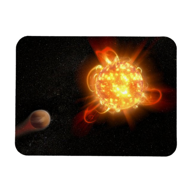 A Young Red Dwarf Magnet (Horisontell)