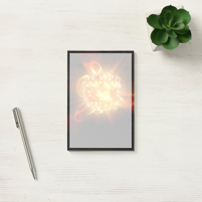 A Young Red Dwarf Post-it Block (Kontor)