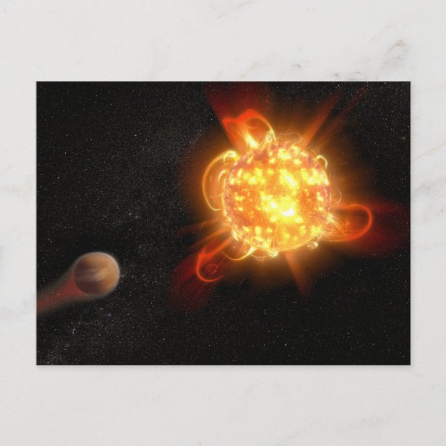 A Young Red Dwarf Vykort (Framsida)